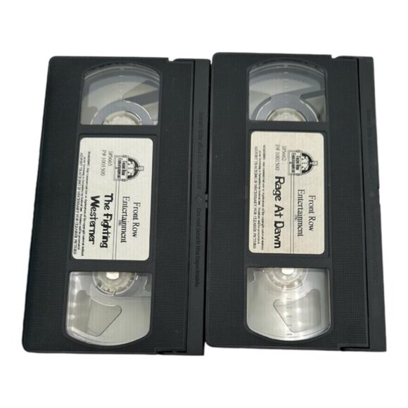 Rage at Dawn And The Fighting Westerner Randolph Scott VHS - Picture 9 of 9